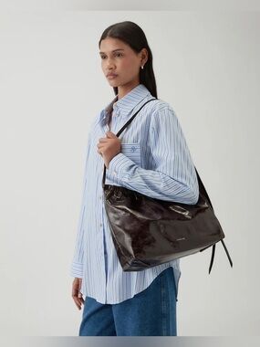Rejina Pyo Felix Tote Bag Brown